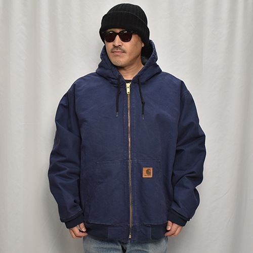 ��Carhartt/Hooded Duck Active Jacket (�����ϡ��� �ա��ɥ��㥱�å�)�ͥ��ӡ�/������3XL [y-0866]
