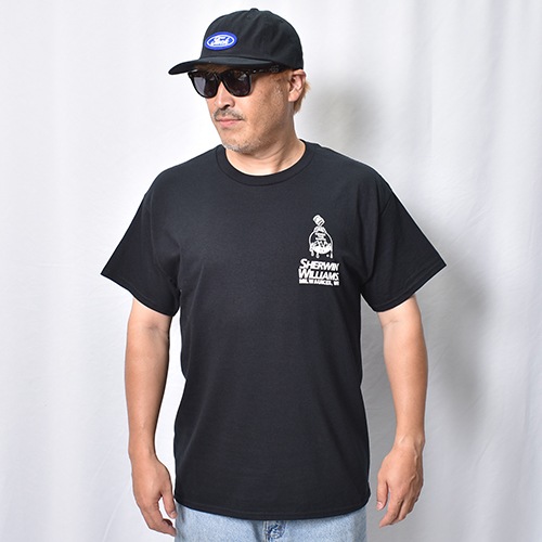 Sherwin-Williams S/S T-Shirt�ʥ��㡼�����󡦥����ꥢ�ॺ T����ġ˥֥�å� [a-8593]