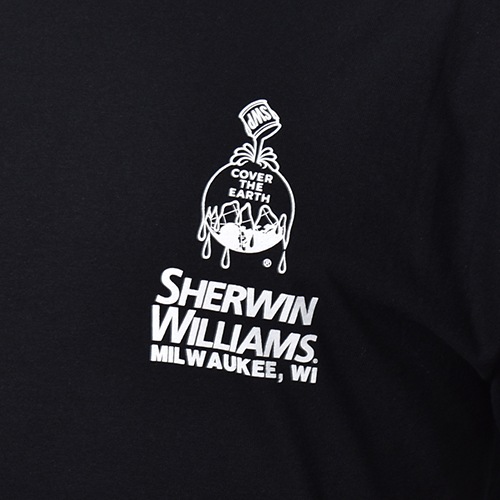 Sherwin-Williams S/S T-Shirt�ʥ��㡼�����󡦥����ꥢ�ॺ T����ġ˥֥�å� [a-8593]