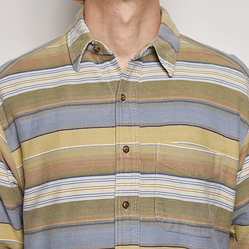 Gap/90's Old Navy Tag L/S Shirt（ギャップ シャツ）カーキ
