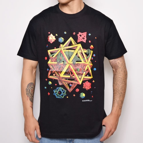 M.C.Escher/Stars Print T-Shirt（M.C.エッシャー プリントTシャツ 
