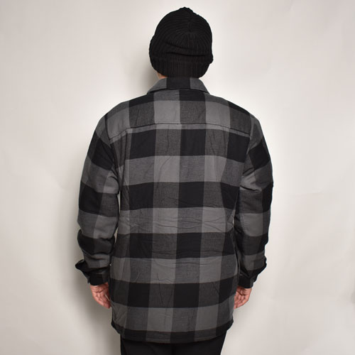Dickies/Sherpa Lined Flannel Shirt Jacket(�ǥ��å����� �ܥ�����ĥ��㥱�å�)���졼�ߥ֥�å� [a-6778]