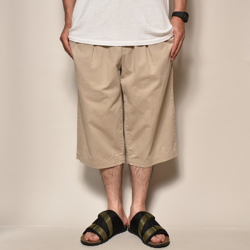 Polo Ralph LaurenUS/Cropped 2Tuck Chino Pantsʥեߥ åץɥΥѥġ˥١/W34 [z-0865]