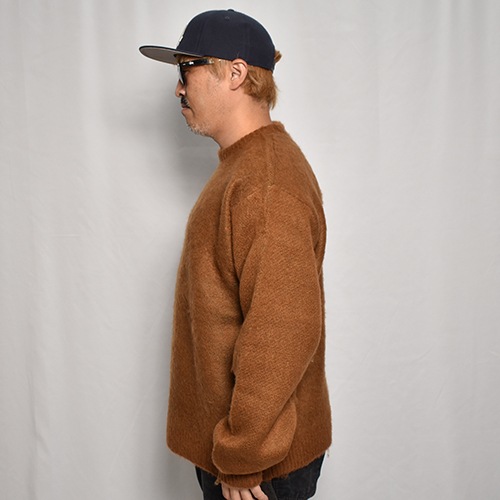 Towncraft/Shaggy Crew Neck Knitʥ󥯥ե 㥮롼ͥå˥åȡ˥֥饦 [a-7267]