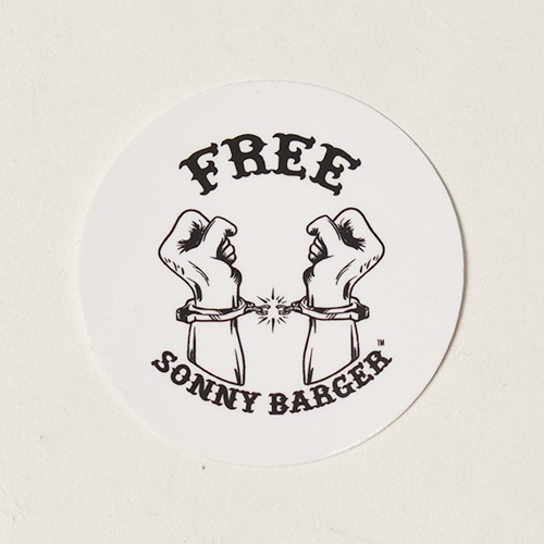 Sonny Barger Official/Free Sonny Barger Sticker�ʥ��ˡ����С����㡼 ���ƥå����� [a-7499]