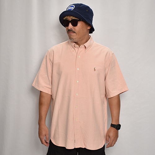Tシャツ・カットソー Ralph Lauren SS25 Embroidered oxford shirt (710906622 002) Polo Ralph Lauren/S/S B.D. Oxford Shirt(ラルフローレン