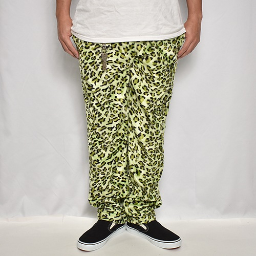 Fake Fur Leopard Easy Pantsʥեե쥪ѡɥѥġ˥饤ȥ꡼ [a-7731]