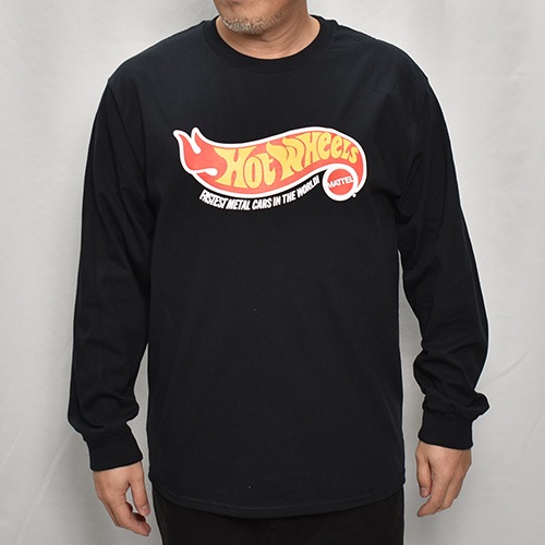 Hot Wheels/Logo L/S T-Shirtʥۥåȥ륺 Tġ˥֥å [a-7833]
