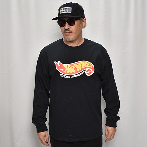 Hot Wheels/Logo L/S T-Shirtʥۥåȥ륺 Tġ˥֥å [a-7833]