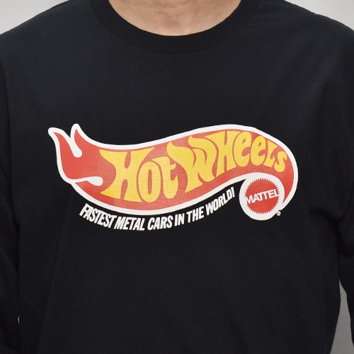 Hot Wheels/Logo L/S T-Shirtʥۥåȥ륺 Tġ˥֥å [a-7833]