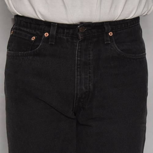 Levi's/505 Jeans/Made in USAʥ꡼Х 505󥺡˥֥å/W32 [y-0054]