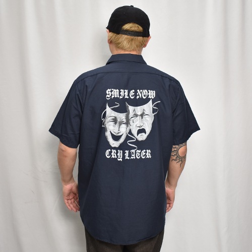 Us Customized Two Face S/S Work Shirtʥ ġ˥ͥӡ/L [y-0112]