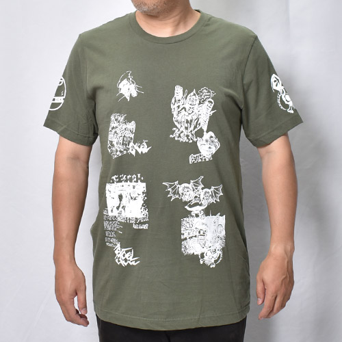 Excel/Multi Print S/S T-Shirt�ʥ������� ���ե������T����ġ˥��꡼�� [a-8545]