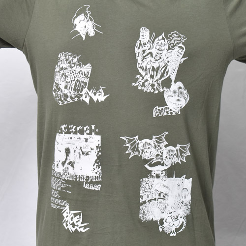 Excel/Multi Print S/S T-Shirt�ʥ������� ���ե������T����ġ˥��꡼�� [a-8545]