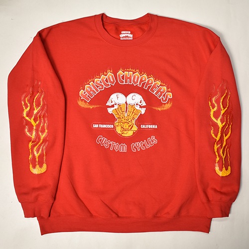 415 Clothing��Us/Frisco Choppers Crewneck Sweatshirt��415���������󥰡ߥ��� �������åȡ˥�åɡߥ�å�/�������� [a-7856]