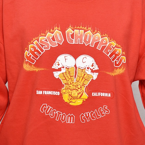 415 Clothing��Us/Frisco Choppers Crewneck Sweatshirt��415���������󥰡ߥ��� �������åȡ˥�åɡߥ�å�/�������� [a-7856]
