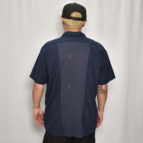HWY��Us/Limited Hand-Printed S/S Work Shirt�ʥ��������֥�塼�磻�ߥ��� �������ġ˥ͥ��ӡ�/������XL [y-0290]