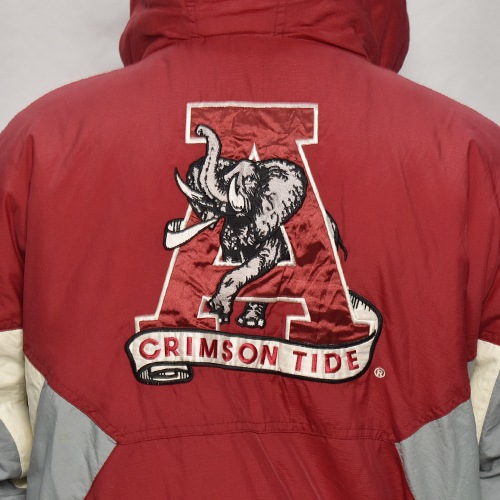 ��90's Vintage Puffer Jacket/Alabama��90's������ơ��� �ѥե������㥱�åȡ˥�åɡߥ��졼/������XL [y-0913]