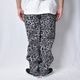 Crack Pattern Easy Pants�ʥ���å����������ѥ�ġ˥֥�å��ߥۥ磻�� [a-8431]