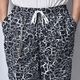 Crack Pattern Easy Pants�ʥ���å����������ѥ�ġ˥֥�å��ߥۥ磻�� [a-8431]