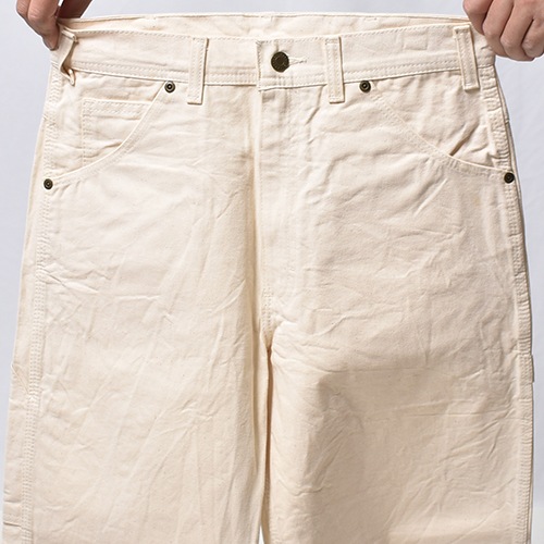 ��Key/White Drill Painter Pants�ʥ��� �ڥ��󥿡��ѥ�ġ˥ۥ磻��/������W31 [y-1174]