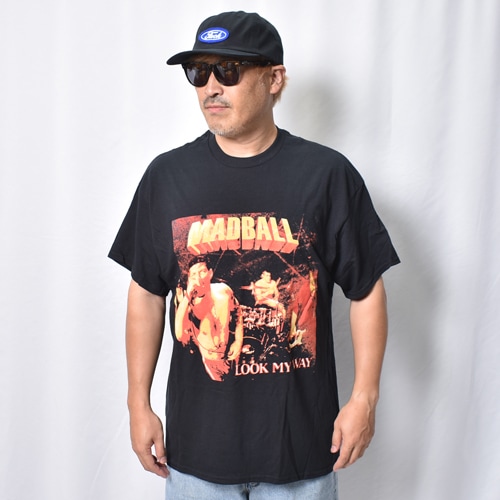 Madball/Look My Way S/S T-Shirt�ʥޥåɥܡ��� ���ե������T����ġ˥֥�å� [a-8595]