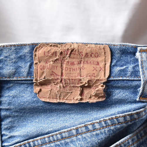 ��Levi's USA/501Jeans MADE IN USA�ʥ꡼�Х���USA 501�����󥺡˥���ǥ���/������W32 [y-1512]