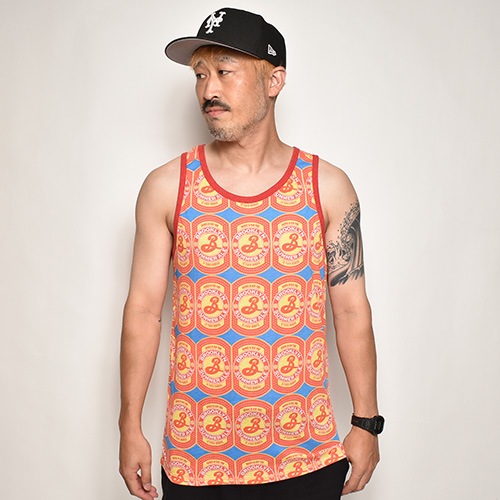 Brooklyn Brewery/Logo Tank Top�ʥ֥�å����֥���꡼ ���󥯥ȥå�)����󥸡ߥ֥롼�ߥ������� [a-0192]
