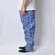 Crack Pattern Easy Pants�ʥ���å����������ѥ�ġ˥֥롼�ߥۥ磻�� [a-8432]