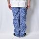 Crack Pattern Easy Pants�ʥ���å����������ѥ�ġ˥֥롼�ߥۥ磻�� [a-8432]