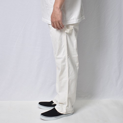 ��Key/White Drill Painter Pants�ʥ��� �ڥ��󥿡��ѥ�ġ˥ۥ磻��/������W33 [y-1175]