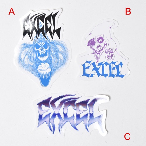 Excel/Official Sticker�ʥ������� ���ե�����륹�ƥå����� [a-8546]