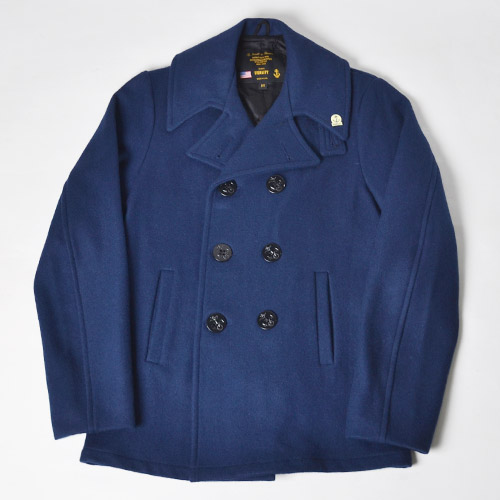 Fidelity/Melton Peacoat�ʥե��ǥ�ƥ��� ���ȥ�ԡ������ȡ˥ͥ��ӡ� [n-8683]