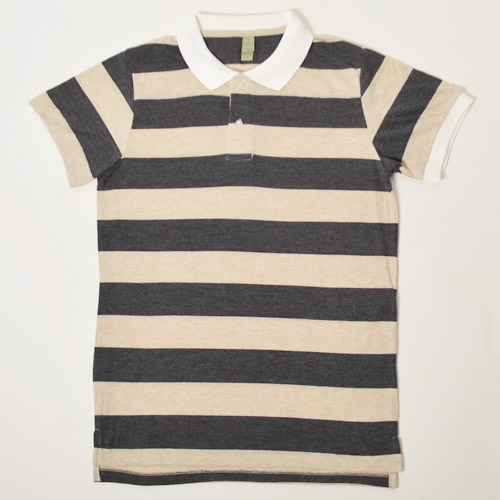 Alternative Apparel/S/S Border Polo Shirtʥ륿ͥƥ֥ѥ ܡݥġ˥֥åߥ١ [n-9273]