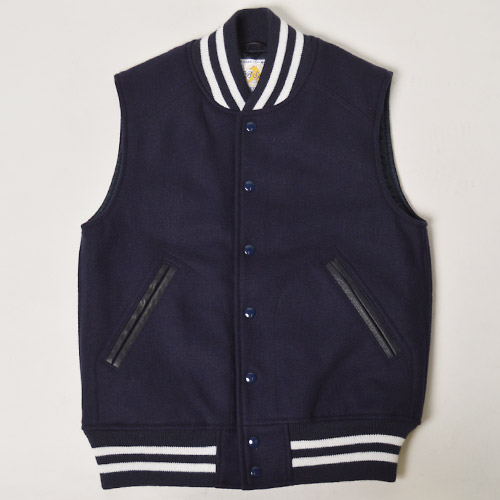 GB Sports by Golden Bear��US/Melton Varsity Vest�ʥ�����ǥ�٥����ߥ��� ���ȥ�٥��ȡ˥ͥ��ӡ� [n-9479]