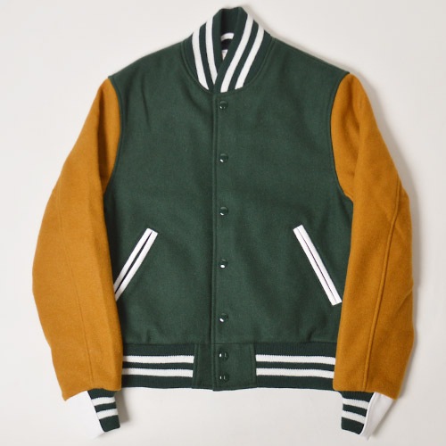 GB Sports by Golden Bear×US/Melton Varsity Jacket