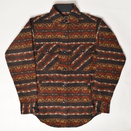 Johnson Woolen MillsUS/4Pocket Wool Shirts Jacketʥ󥽥ߥ 륷ĥ㥱åȡ˥֥饦ߥå [n-9617]