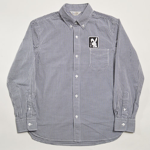 Five Brother×US/Rabbit Head Gingham Check Shirts(ファイブブラザー