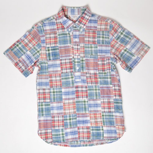 Five Brother/S/S Check Patchwork Pullover Shirts(ファイブブラザー