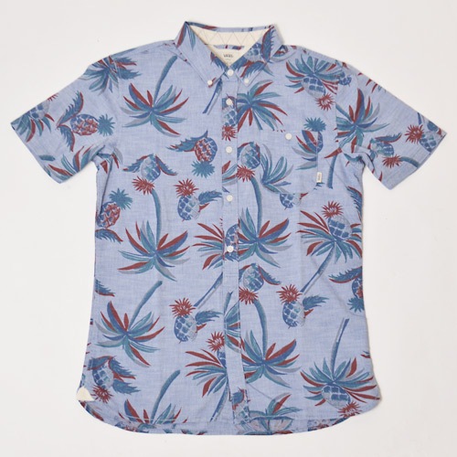 Vans/Ripley B.D. S/S ShirtʥХ 硼ȥ꡼֥ġ˥֥롼졼ߥ꡼ߥСǥ [a-0294]