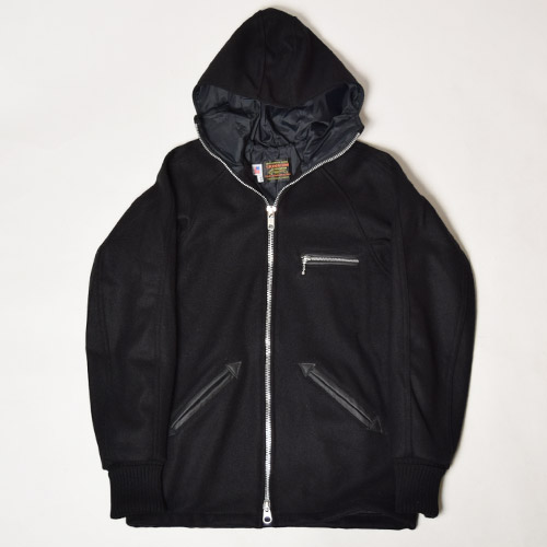 SkookumUS/Mid-Length Wool Melton Parkaʥߥ ȥѡ˥֥å [a-0500]