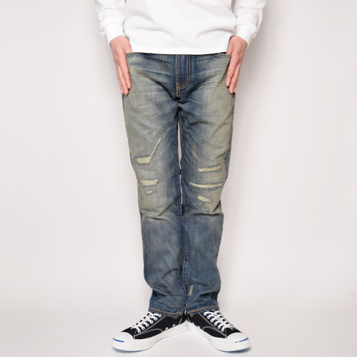 Levi S 511 Skinny Ripped Repaired Jeans リーバイス 511 スキニーデニム ヴィンテージインディゴ A 0657 パンツ ジーンズタイプ Us Online Shop