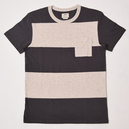 Vans/Beecher Pocket Border T-shirtʥХ ܡTġ˥㥳ߥʥ [a-0877]