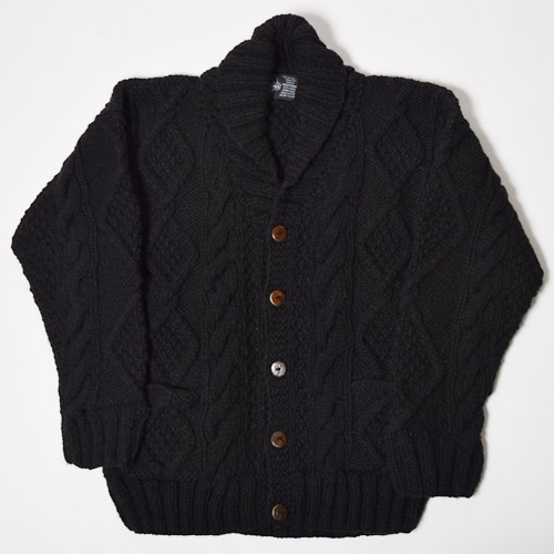 ArtesaniaUS/Shawl Collar Cable Knit Cardigan(ƥ˥ߥ 硼륫顼ǥ)֥å [a-1381]