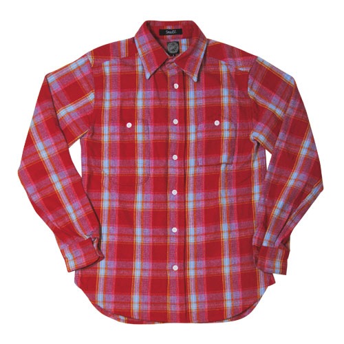 Brents/L/S Triple Needle Industrial Shirtʥ֥ եͥ륷ġ˥å [n-4519]