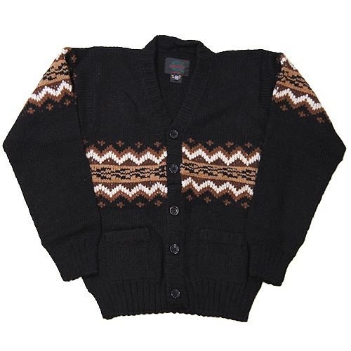 ArtesaniaUS/Jacquard Knit Cardigan(ƥ˥ߥ ǥ)֥åߥ١ [n-6041]