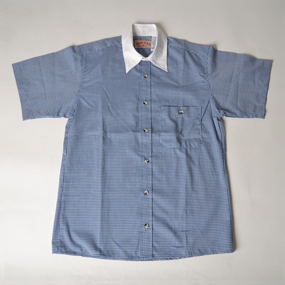 Red Kap��US/S/S Cleric Check Shirt�ʥ�åɥ���åסߥ��� �����å������å�����ġ˥ۥ磻�ȡߥ֥롼 [n-6886]
