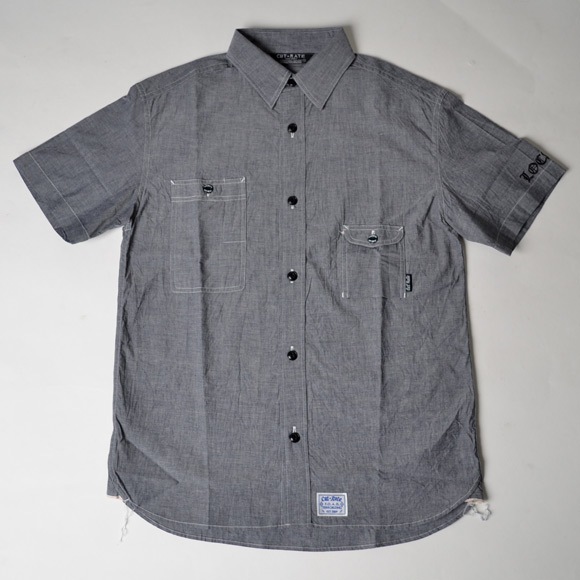 Cut-Rate/S/S Chambray Shirtʥåȥ쥤 ֥졼ġ˥ͥӡ [n-6994]