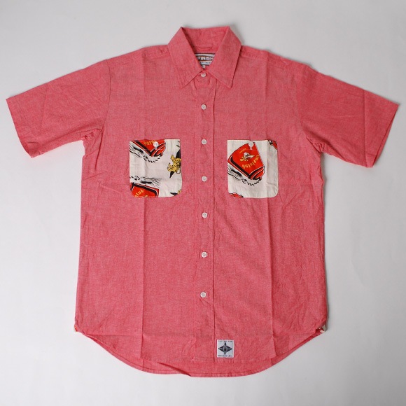 Unfinish/Chambray Shirtsʥե˥å ֥졼ġ˥å [n-7188]