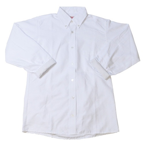 Red Kap��US/Customized 3/4 Roll Up Shirt�ʥ�åɥ���åסߥ��� 3/4 �����륢�åץ���ġ˥ۥ磻��[n-6740]